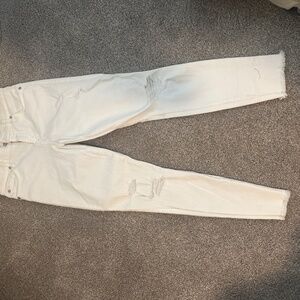 7 for all mankind white jeans